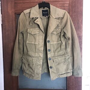 Madewell Green Utility Jacket